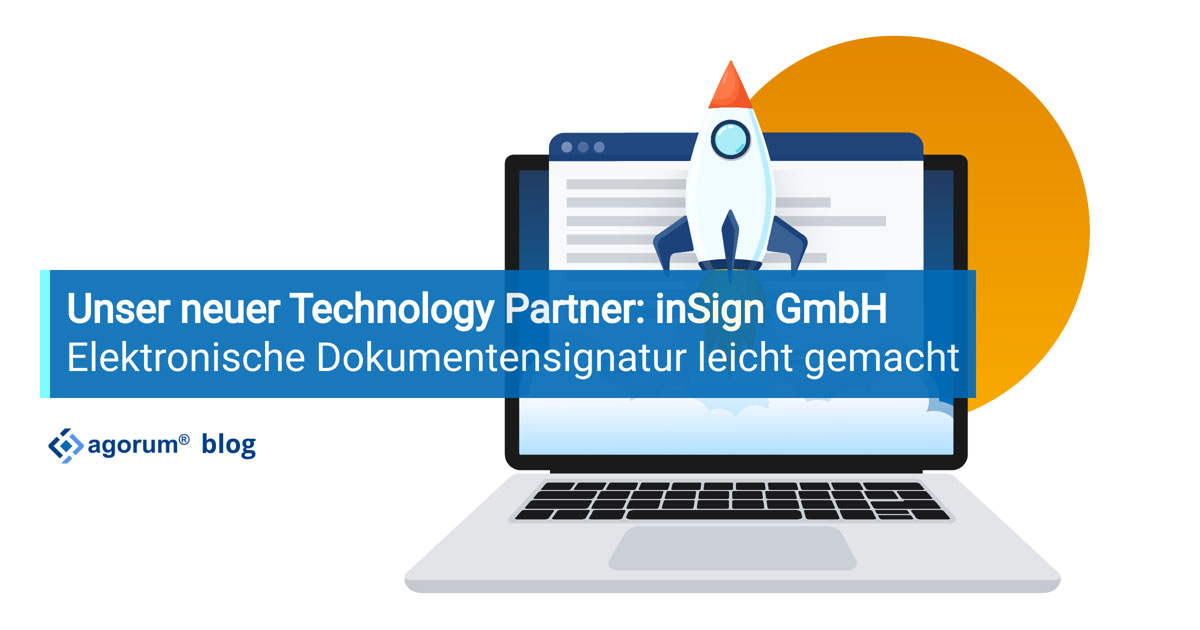 Unser neuer Technology Partner: inSign GmbH